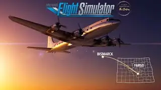 Historic DC-6 passenger flight Bismarck to Fargo #HistoricFlight #DC6Journey #BismarckToFargo
