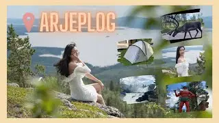 Vlog 4  | Travel in Sweden, Arjeplog. A beautiful town in the north of Sweden.