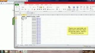 How to convert contacts in Excel (xlsx,xls,csv) to VCF (vCard) online at thewebvendor.com in 2 mins