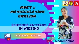 SENTENCE PATTERNS IN WRITING