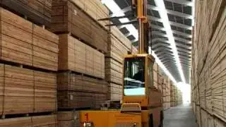 Baumann Cavaion Seitenstapler GS 60 Holz, Sideloader GS 60 timber, carrello elevatore laterale