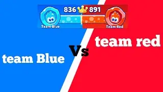 Paper io blue team Vs red team