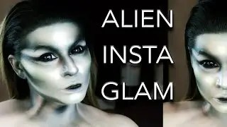 Alien Makeup Tutorial | Instaglam | Halloween 2015 | Miss Carrie Makeup