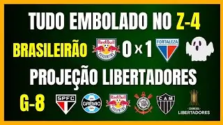 BRASILEIR&Atilde;O 2025 | EMBOLOU O Z-4 | FORTALEZA VENCE | PROJE&Ccedil;&Atilde;O G-8