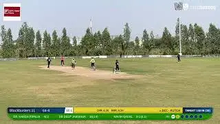 DCC - KUTCH vs Blockbusters 11 | SMCC - 2025 (Saurashtra Medical Cricket Club)(League Matches) | Liv