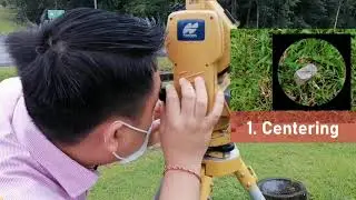 Setup Total Station   PKS Survey Virtual Lab