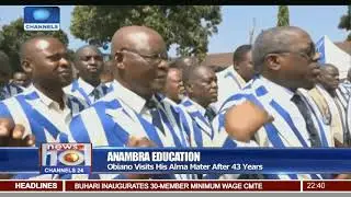 Obiano Visits His Alma Mater After 43 Years