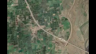 View from Space of Saggian - Lahore, Pakistan