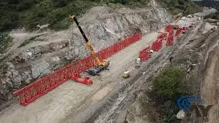 girder launching beam launcher Assembly installation