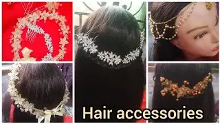 decorate your hair with beautiful hair accessories 💖 hairstyle ideas || tutorial 💖