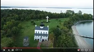 St Clements Island, Maryland - Lighthouse on the Potomac River in Southern Maryland