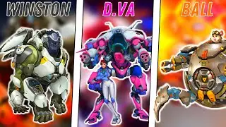 Winston Vs DVa Vs Wrecking Ball - Who Is The Best Dive Tank?