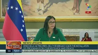 Delcy Rodriguez | &ldquo;As of today, 626 people have been released from prison&rdquo;