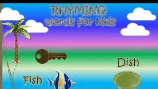 rhyming words for kindergarten - part 2 | english rhyming words | #rhymingwords 