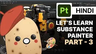 texture set list Part -3 Substance 3D Painter (Hindi)