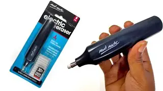 Electric Eraser | Unboxing and Review | How to Use