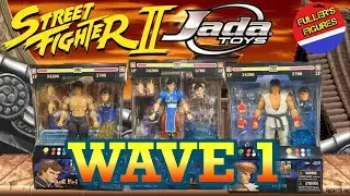 Jada Toys Street Fighter 2 Figures Wave 1 - Fight!