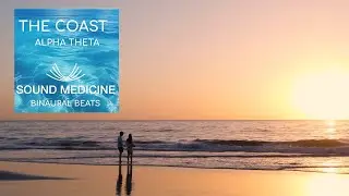 Alpha Theta Binaural Beats for Deep Walking Meditation 🌊 | 