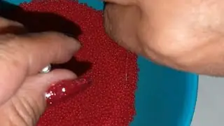 Como hacer un molinillo para  chaquira