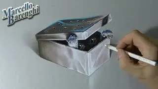 Drawing Time Lapse: Gremlins - Gizmo the Mogwai in his box