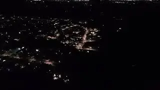 Mt. HAWKE.  Cornwall from above at Night 