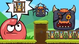 Red Ball Roller: 🔴 Ball Hero Adventure: Rescue The Yellow Ball And Defeat Boss Part 2 Gameplay!