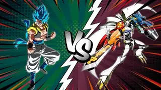Gogeta VS Omnimon Sprite Animation