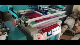 Screen Printing Machine with Auto Take Off