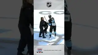 Attack dog drops puck in KHL game, then proceeds to bite a player😲