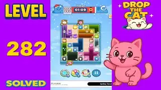 Drop The Cat &ndash; Level 282 | Fast & Clean Solution