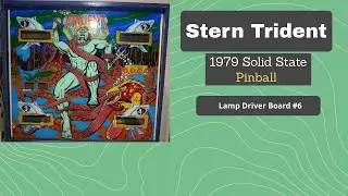 Trident Pinball - Lamp driver board #6