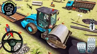 Railway City Construction Game 3D - Construction Vehicle Driving Simulator | GamePlay