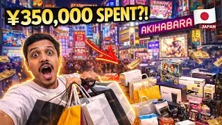 We Spent ¥350,000 Shopping in Akihabara 🇯🇵 + DJI Mini 4K Drone & Apple Watch 11 Unboxing