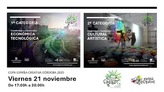 X F&Oacute;RUM DE CIUDADES Y TERRITORIOS CREATIVOS DE ESPA&Ntilde;A - Viernes Tarde - 21 Noviembre 2025