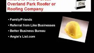 Overland Park Roofers|Free Buyers Guide to Hiring a Great R