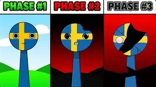 All Phases in New Incredibox Sprunki Oc of Sweden: From Phase 1 to Phase 3