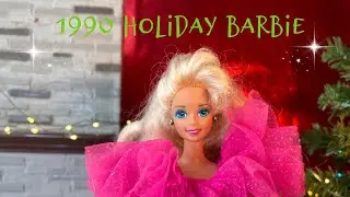 1990 Happy Holiday Barbie - Happy Dolliday Countdown to Christmas! - ADULT COLLECTOR
