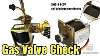 @SialkotAcRepairing How To Check Gas Valve Or Solenoid Valve Of Instant Geyser