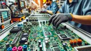 How Electronic Circuits Are Mass Produced - Inside The Excellent Mass Production Factory