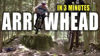 Arrowhead In 3 Minutes | Mountain Biking Fresh Steep Loam in New Hampshire