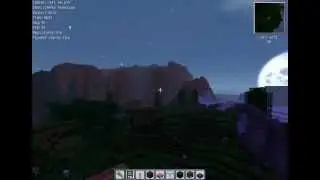 Minecraft - Better Sky Mod (MCPatcher) \ My texture Pack - night