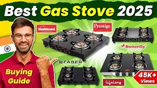 Best Gas Stove in India 2025🔥Best 2, 3, 4 Burner Gas stoves in India 2025🔥Elica, Sunflame, Pigeon