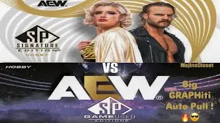 2025 Upper Deck SP Signature Edition AEW Wrestling Hobby Box vs 2025 Upper Deck AEW SP Game Used