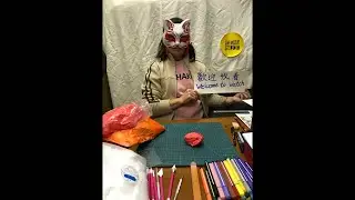 「Smokie Studio」正在直播！🦊狐狸老師趣味手語教學課👐🏻黏土篇（馬🐎）