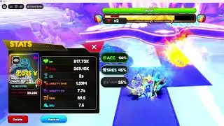 the sovereign dio showcase!! all stats O- anime ranger X