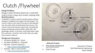 Flywheel Clutch System Pitch Presentation