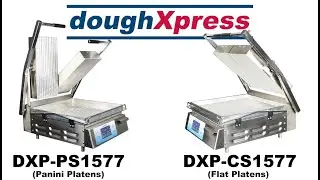doughXpress® - International Pizza Show 2022 -  2 Sided Grill Demo