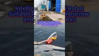 #Dredging Robot Chemical tank and sedimentation tank dredging robot with crawler-type walking