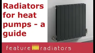 Radiators for heat pumps