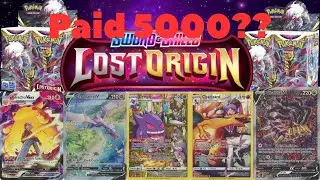 Я заплатил 5000 долларов за коробку-бустер Pok&eacute;mon Lost Origin (объяснение запечатанных инвестиций)